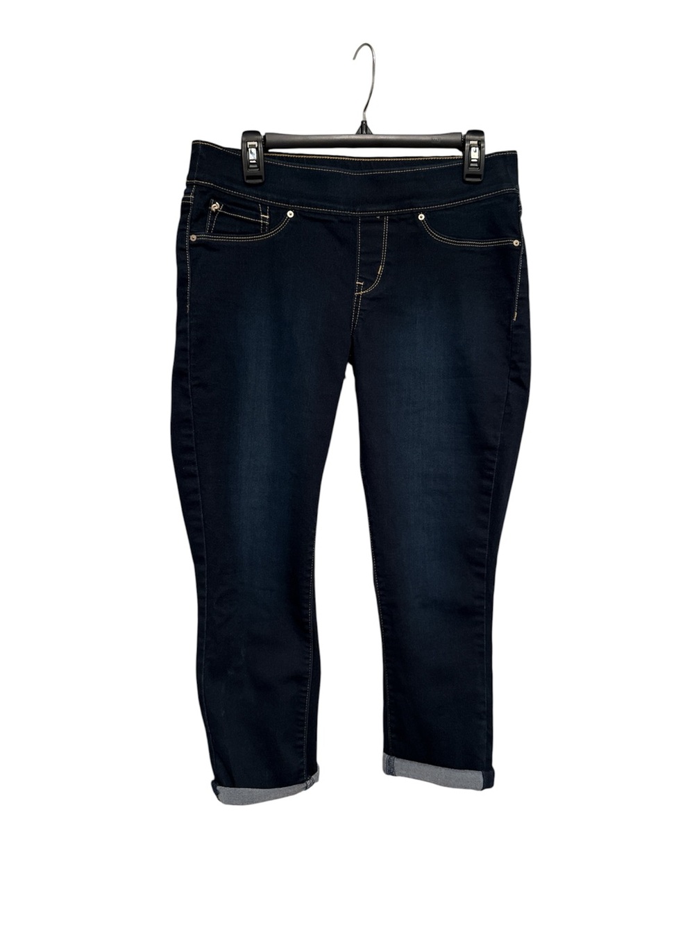 Denizen from Levi's Dark Navy Slim Pull-On Crop Jeans